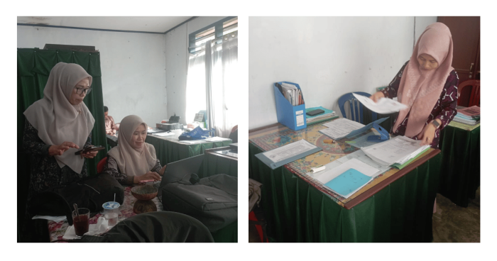 Mengabdi dengan Sepenuh Hati: Aktivitas Harian Staf TU MIN 1 Kerinci