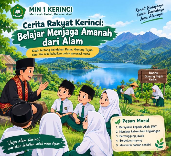 Cerita Rakyat Kerinci: Belajar Menjaga Amanah dari Alam Cerita Rakyat Kerinci: Belajar Menjaga Amanah dari Alam