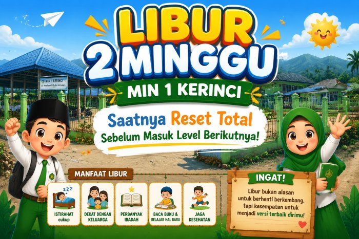 Libur 2 Minggu MIN 1: Saatnya Reset Total Sebelum Masuk Level Berikutnya Libur 2 Minggu MIN 1: Saatnya Reset Total Sebelum Masuk Level Berikutnya