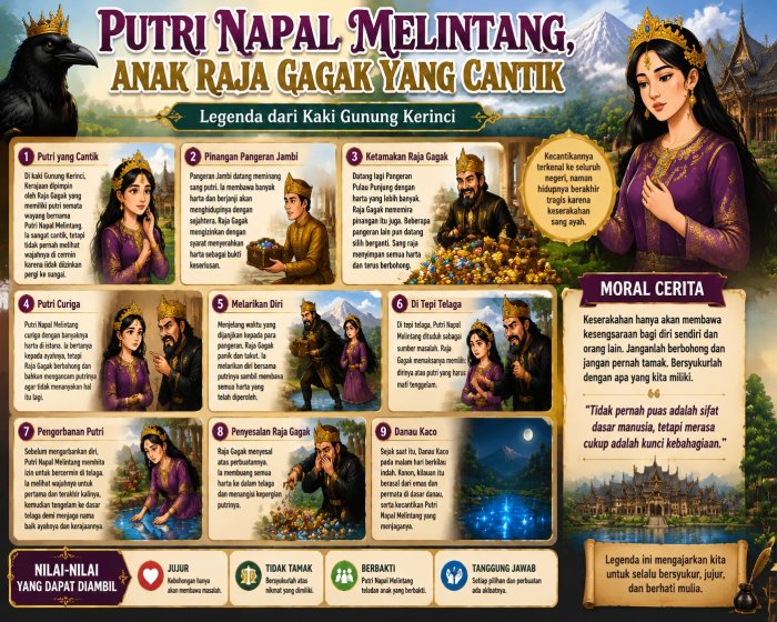 📌 MIN 1 Kerinci Angkat Legenda Lokal: Ternyata Ini Rahasia di Balik Kilauan Danau Kaco!