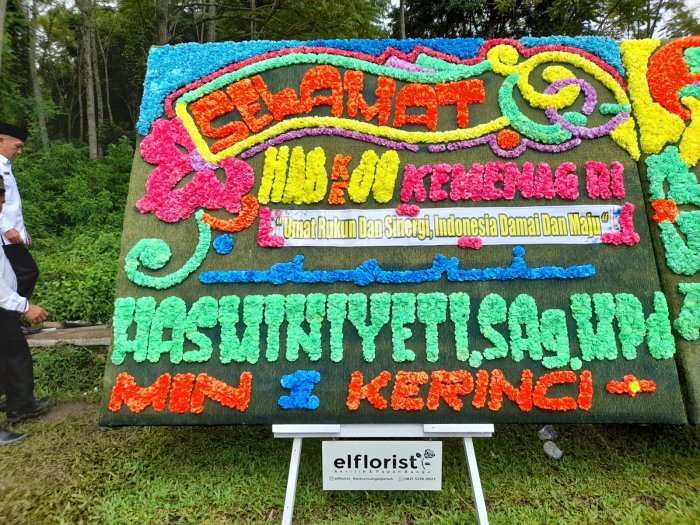 MIN 1 Kerinci Ikuti Peringatan Hari Amal Bhakti (HAB) ke-80 Kementerian Agama Kabupaten Kerinci