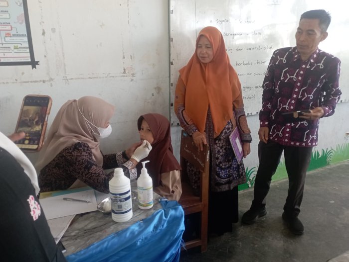 Sosialisasi Kesehatan Gigi Sejak Dini oleh Puskesmas Kemantan di MIN 1 Kerinci