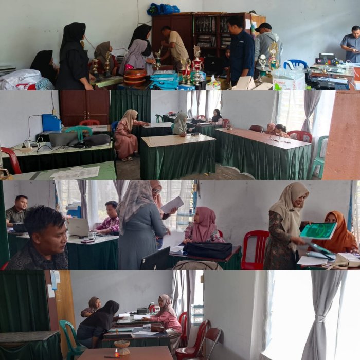 Staf TU MIN 1 Kerinci Hadir di Madrasah, Tegaskan Kesiapan Administrasi yang Tertib dan Profesional