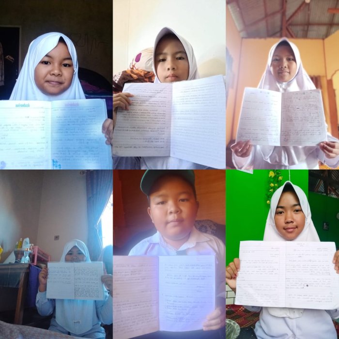 Tetap Ceria dan Aktif Belajar dari Rumah – Hari Kedua Daring Kelas 4 MIN 1 Kerinci