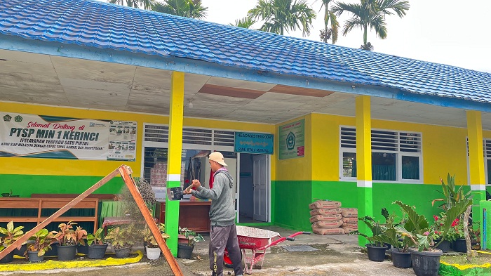 Renovasi Ruang Kantor MIN 1 Kerinci, Wujud Komitmen Meningkatkan Kenyamanan Kerja dan Kualitas Pelayanan