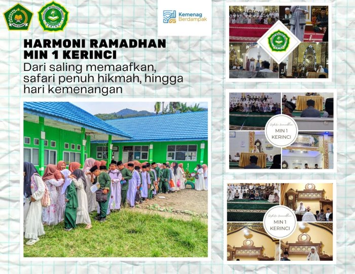 Harmoni Ramadhan MIN 1 Kerinci: Dari Saling Memaafkan, Safari Penuh Hikmah, Hingga Hari Kemenangan 🌙✨