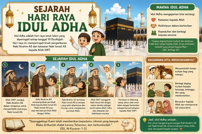 Semangat Idul Adha di MIN 1 Kerinci: Mengenal Sejarah dan Makna Hari Raya Kurban
