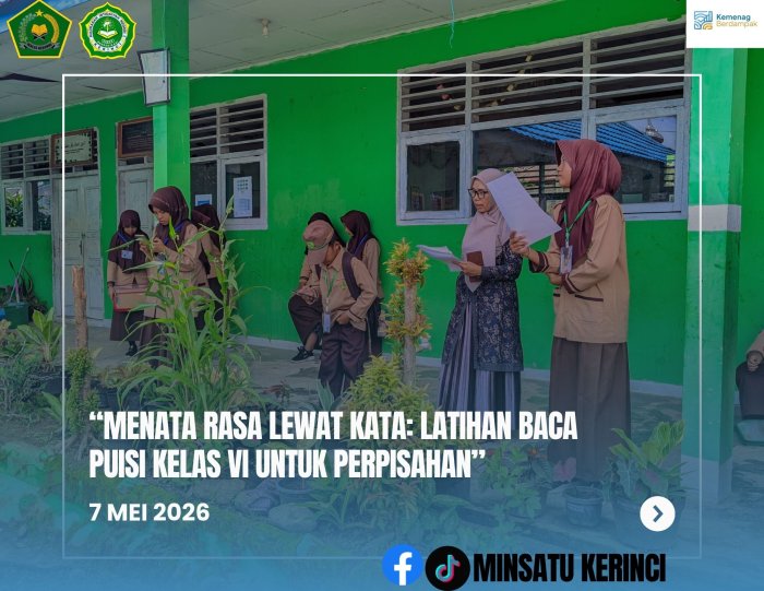 Menata Rasa Lewat Kata: Latihan Baca Puisi Kelas VI untuk Perpisahan