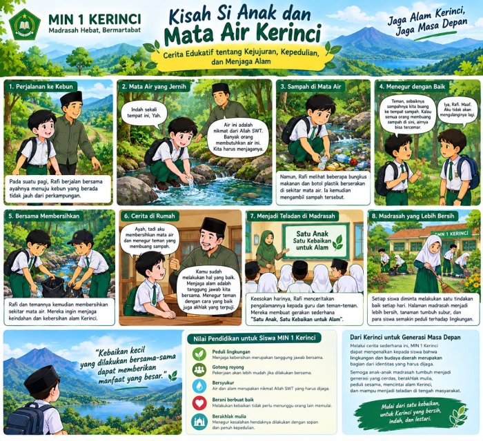 Kisah Si Anak dan Mata Air Kerinci Kisah Si Anak dan Mata Air Kerinci