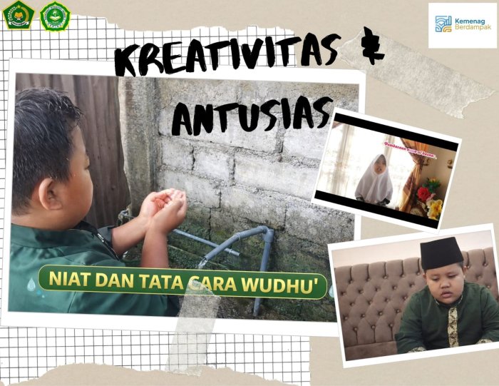 Antusias Tanpa Batas! Video Pembelajaran siswa Bermunculan, Wali Kelas dan Pembinaan Keagamaan Kompak Kawal Penilaian