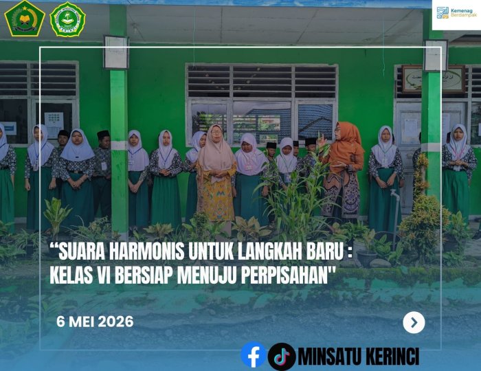 Suara Harmonis untuk Langkah Baru: Kelas VI Bersiap Menuju Perpisahan