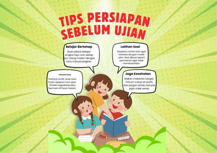 Ujian di Depan Mata, Siswa Kelas VI Tingkatkan Disiplin Belajar