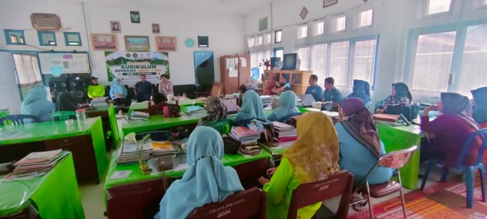 Silaturahmi Kasi Pendidikan Madrasah, Dorong Peningkatan Kualitas Guru dan Mutu Pendidikan di MIN 1 Kerinci