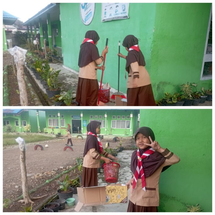Menumbuhkan Sikap Tanggung Jawab Melalui Kegiatan Piket Kelas di MIN 1 Kerinci