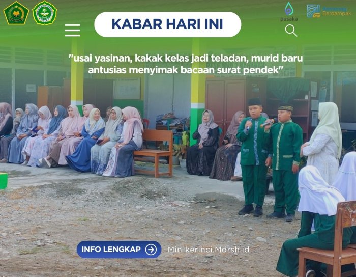 Usai Yasinan, Kakak Kelas Jadi Teladan, Murid Baru Antusias Menyimak Bacaan Surat Pendek