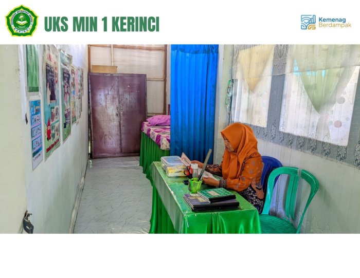 UKS MIN 1 Kerinci Semakin Siaga, Ruang Nyaman Dukung Kesehatan dan Kenyamanan Murid