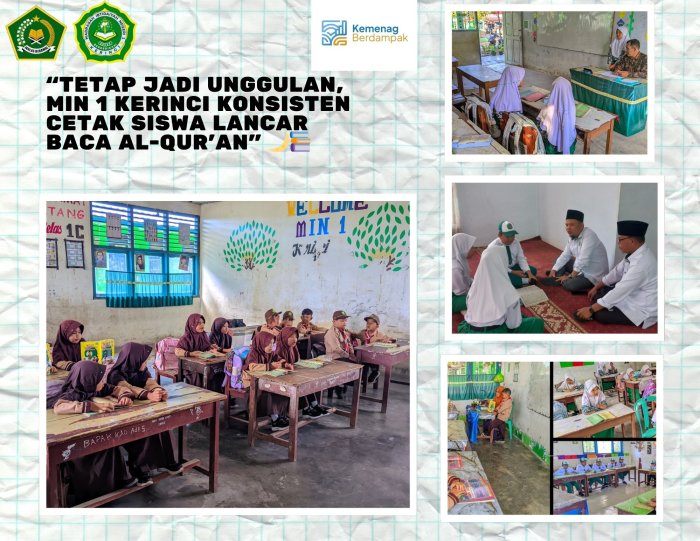 Tetap Jadi Unggulan, MIN 1 Kerinci Konsisten Cetak Siswa Lancar Baca Al-Quran 🌙📚