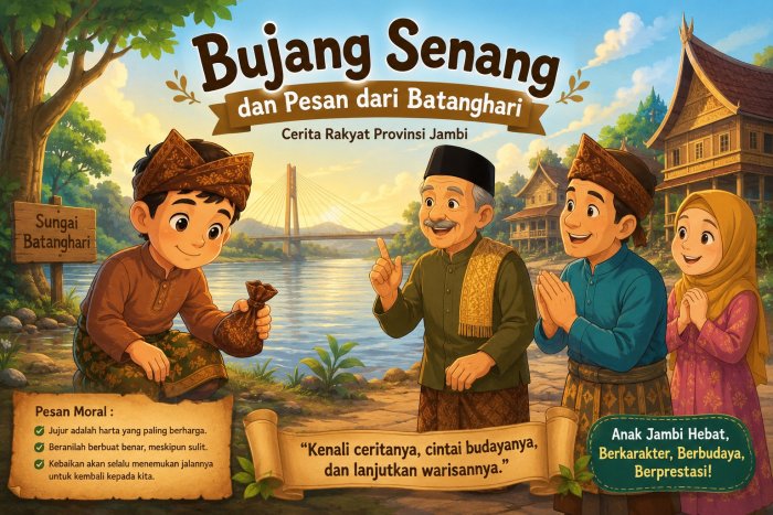 Dari Cerita Menjadi Inspirasi: Anak-Anak MIN 1 Kerinci Lestarikan Budaya Jambi