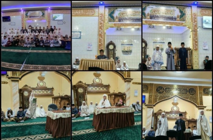 Menumbuhkan Mental Juara: Siswa Madrasah Sukses Tampil dalam Safari Ramadhan di Masjid-Masjid Kemantan