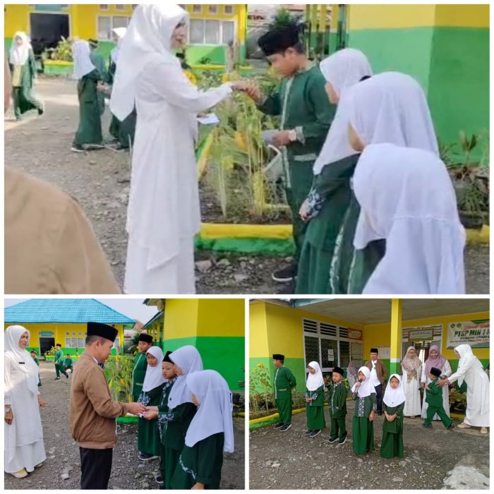 Antusias Sambut 1 Muharram, Siswa MIN 1 Kerinci Raih Hadiah Lewat Kuis Edukatif
