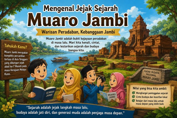 Mengenal Jejak Sejarah Muaro Jambi, Warisan Peradaban yang Menginspirasi Generasi Muda Mengenal Jejak Sejarah Muaro Jambi, Warisan Peradaban yang Menginspirasi Generasi Muda