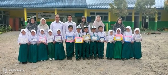 Peserta MATAMUDA MIN 1 Kerinci Antusias Mengikuti Rangkaian Kegiatan Masa Taruf Murid Madrasah