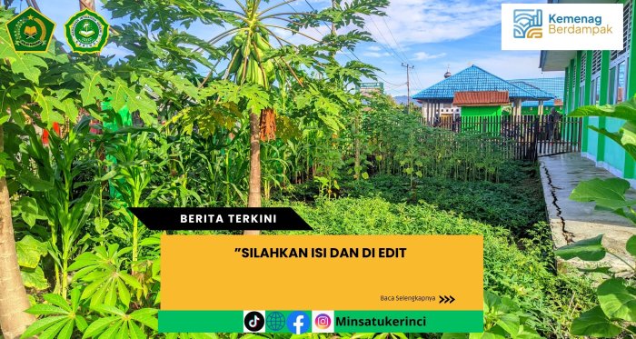 Silahkan isi berita dan edit di kena berwarna kuning 🙏
