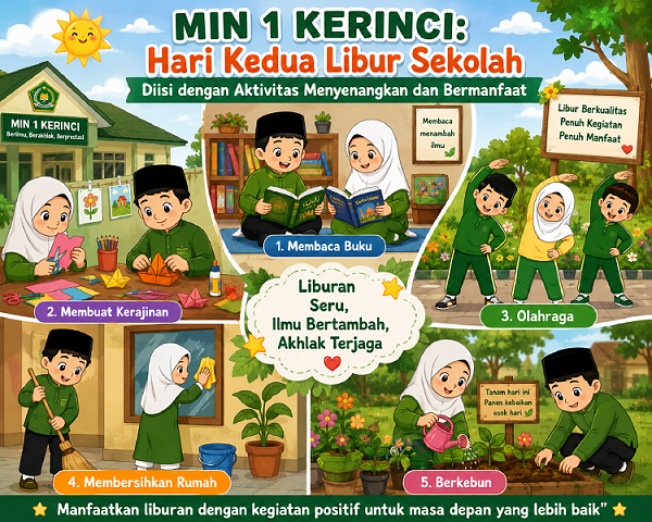 Hari Kedua Libur Sekolah Diisi dengan Aktivitas Menyenangkan dan Bermanfaat