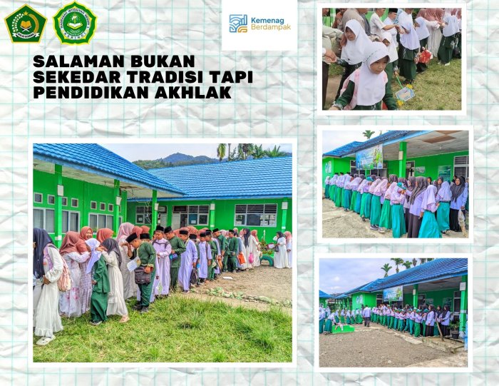 Salaman Bukan Sekadar Tradisi, Tapi Pendidikan Akhlak 🤝🌙