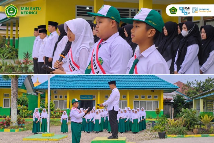 Semangat Senin Makin Membara! Pak Edwin B., M.Pd Pimpin Upacara, Para Juara Karate MIN 1 Kerinci Dapat Apresiasi Semangat Senin Makin Membara! Pak Edwin B., M.Pd Pimpin Upacara, Para Juara Karate MIN 1 Kerinci Dapat Apresiasi