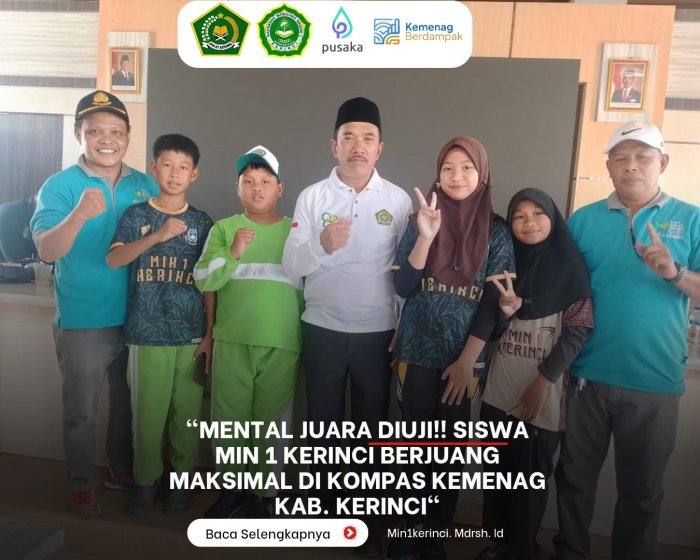 Mental Juara Diuji! Siswa MIN 1 Kerinci Berjuang Maksimal di KOMPAS Kemenag Kerinci Mental Juara Diuji! Siswa MIN 1 Kerinci Berjuang Maksimal di KOMPAS Kemenag Kerinci