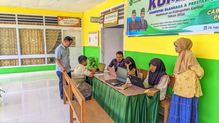 Langkah Menuju Prestasi, Siswa MIN 1 Kerinci Mantapkan Kemampuan melalui Uji Coba OMI 2026