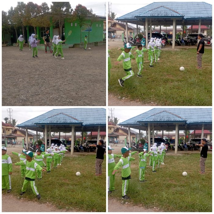 Gerak Ceria, Tubuh Sehat: Siswa Kelas 2 MIN 1 Kerinci Laksanakan Kegiatan Olahraga
